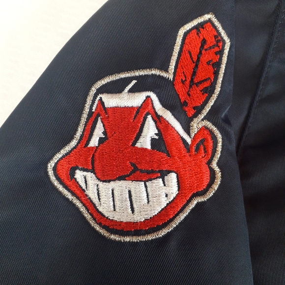 Vintage Cleveland Indians Jacket -Chief wahoo - Picture 14 of 16